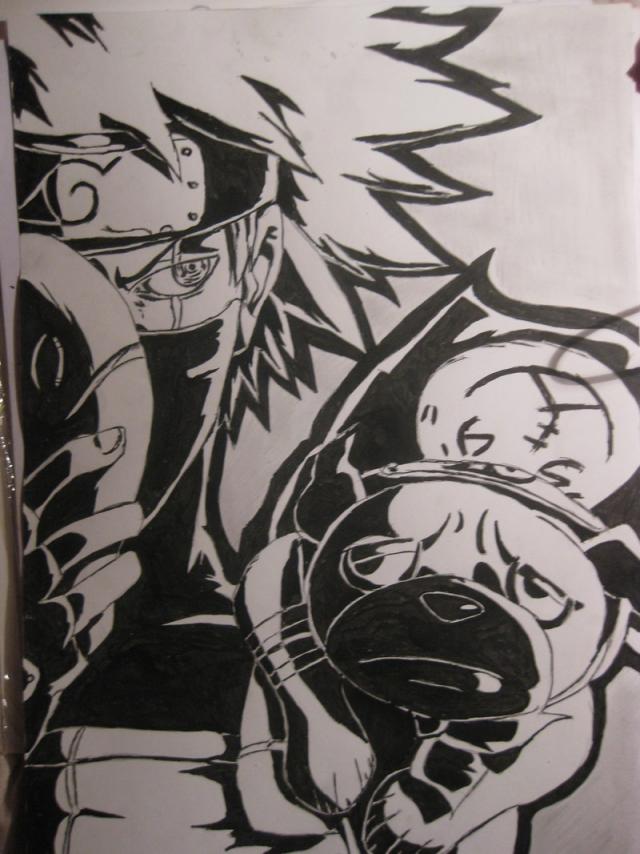 ANBU Kakashi and Pakkun